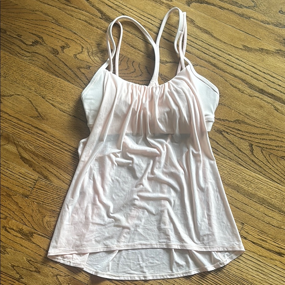 Lululemon double layered tank top